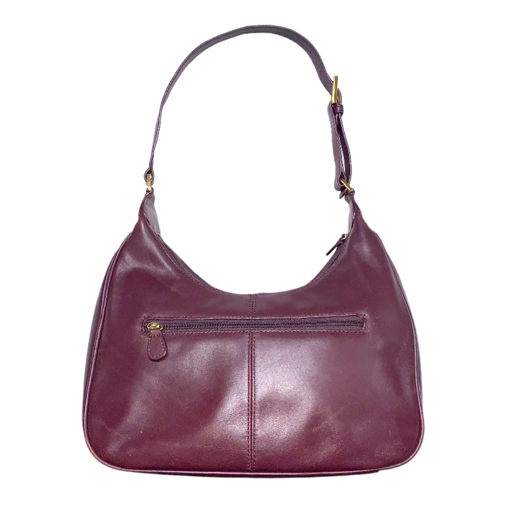 🆕 Etienne Aigner Vintage Leather Burgundy Shoulder Bag Handbag Pocketbook Purse - Picture 3 of 11